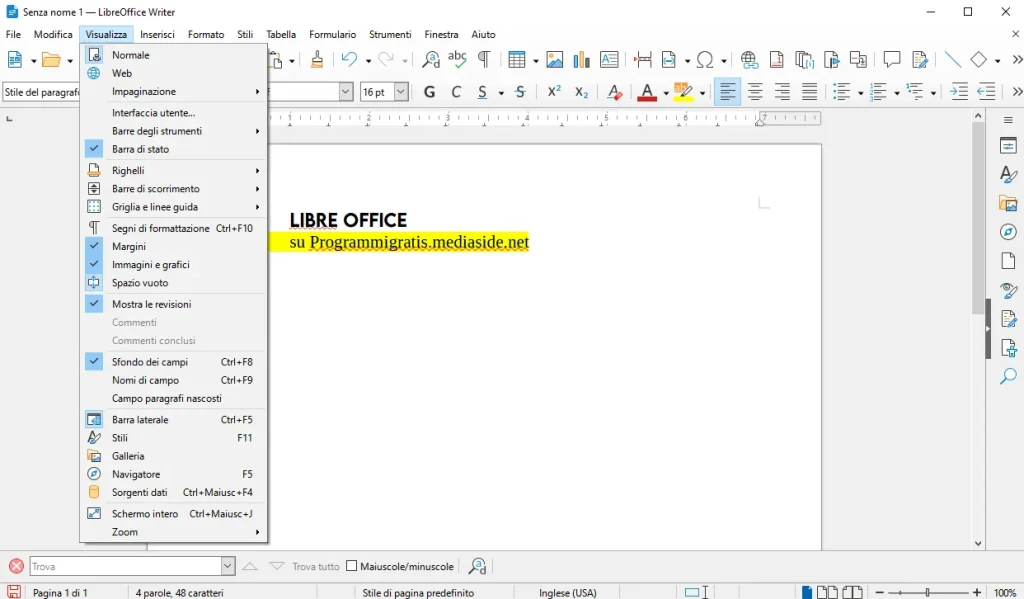 libreoffice su programmigratis.mediaside.net